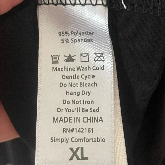 Black Ana Lularoe Dress - Picture 4 of 5